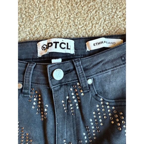 PTCL Shiny Stones Wave Skinny Jeans Size 26 - Picture 8 of 11